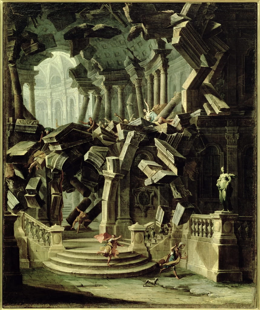 Sansone abbatte il tempio, Museo Civico di Modena